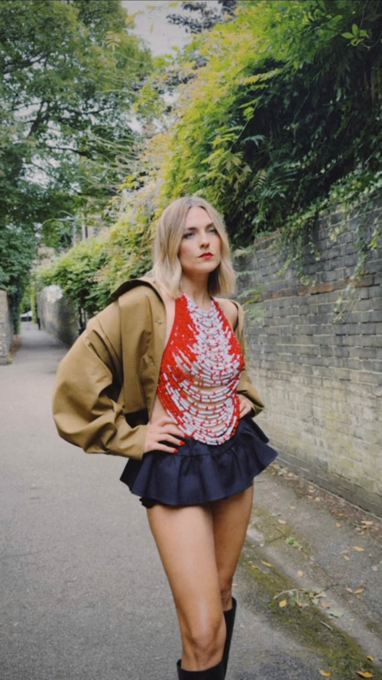 Taylor's Beaded Lyric Top Pattern