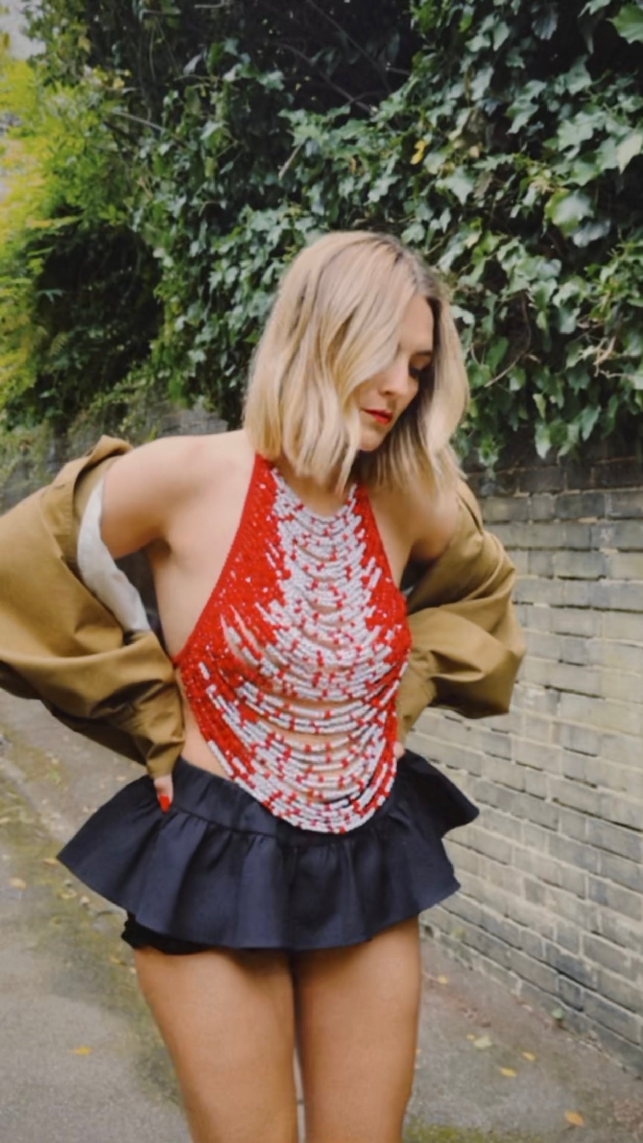 Taylor's Beaded Lyric Top Pattern