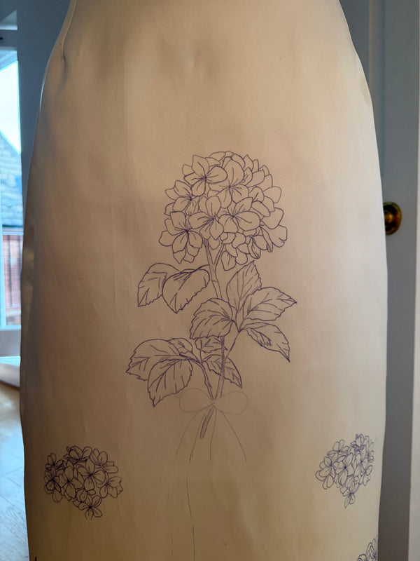 Hydrangea Wedding Dress
