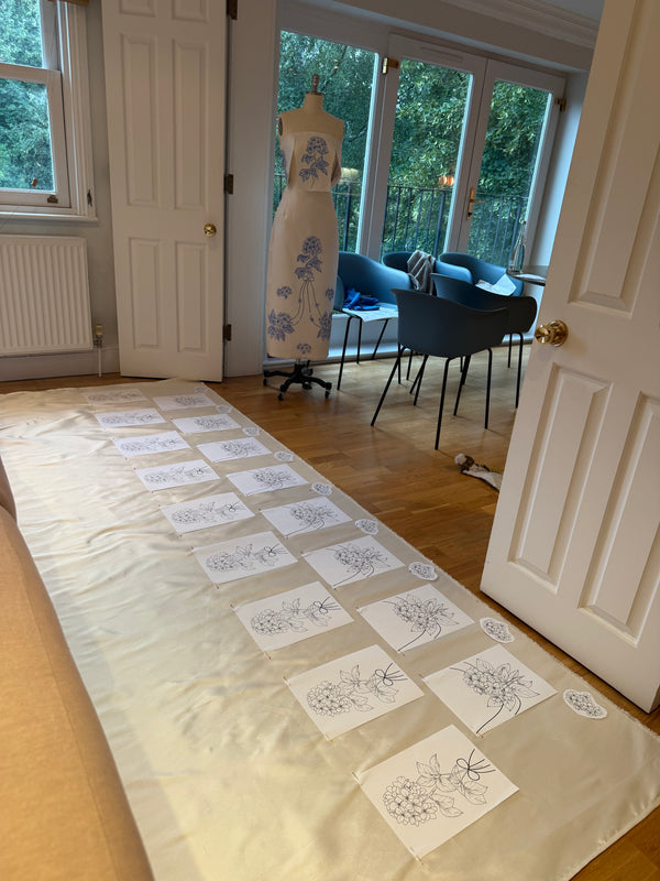 Hydrangea Wedding Dress