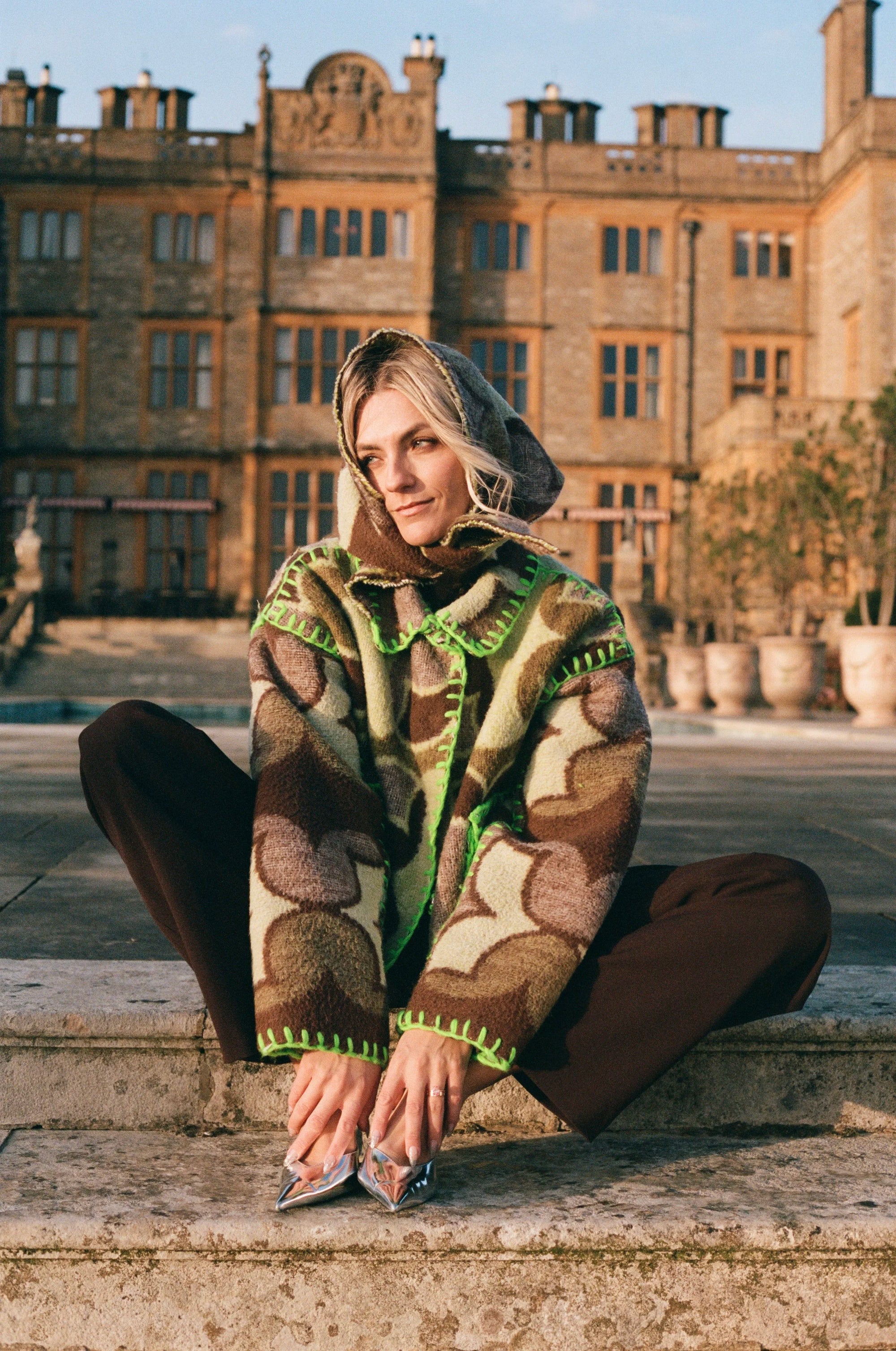 Kaleidoscope Erin Blanket Coat
