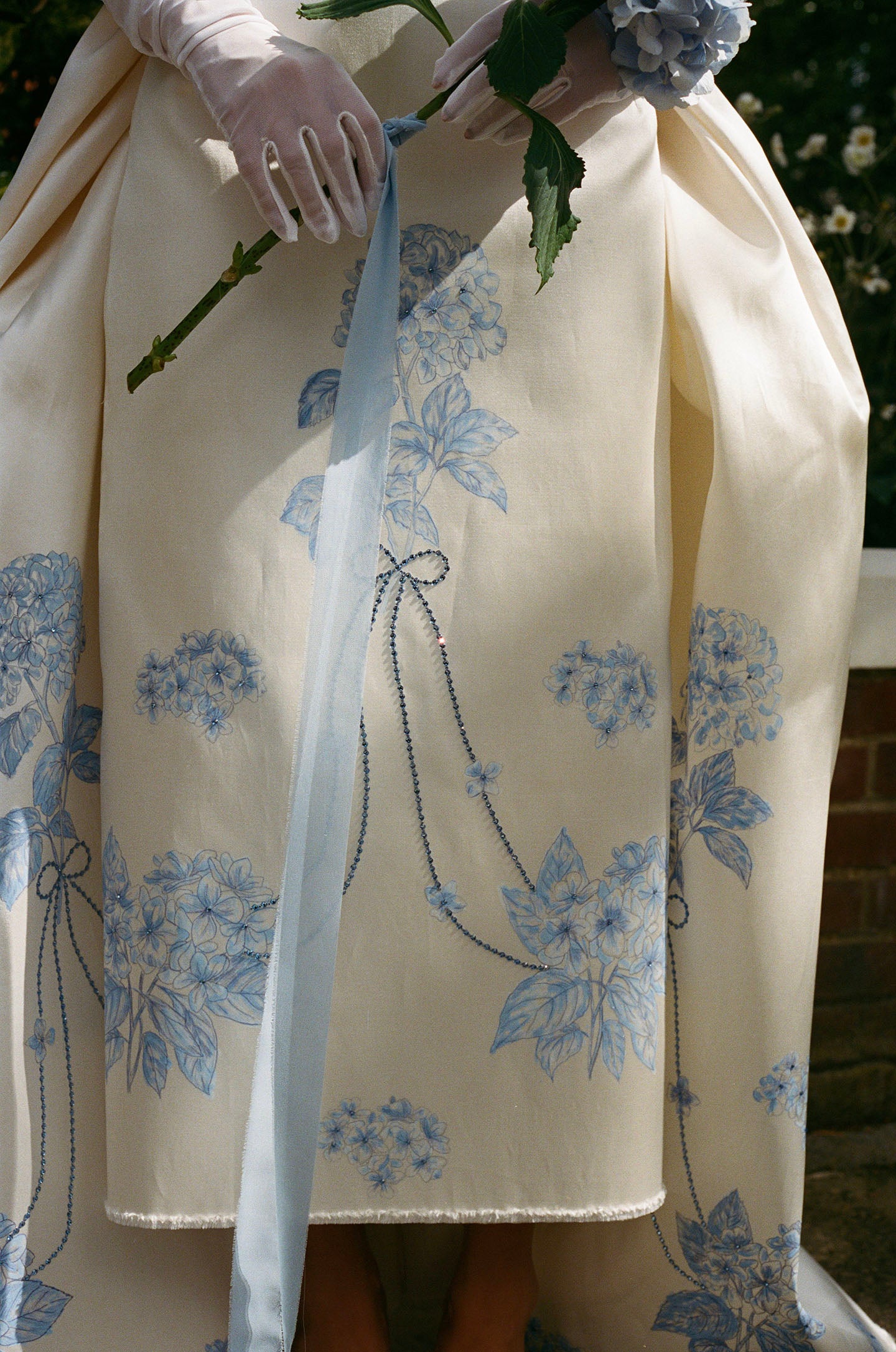 Hydrangea Wedding Dress