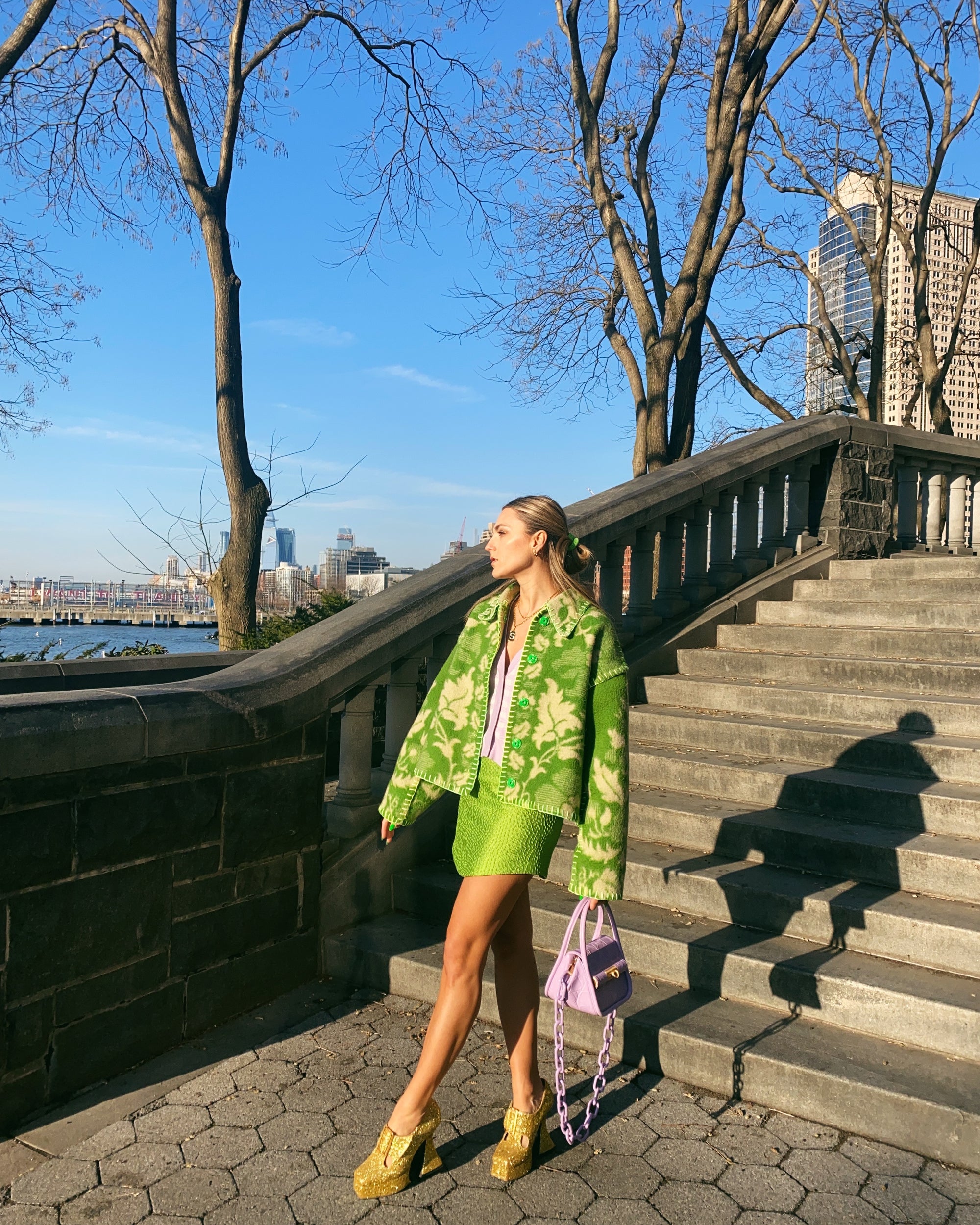 Erin Go Blanket St8ment Coat