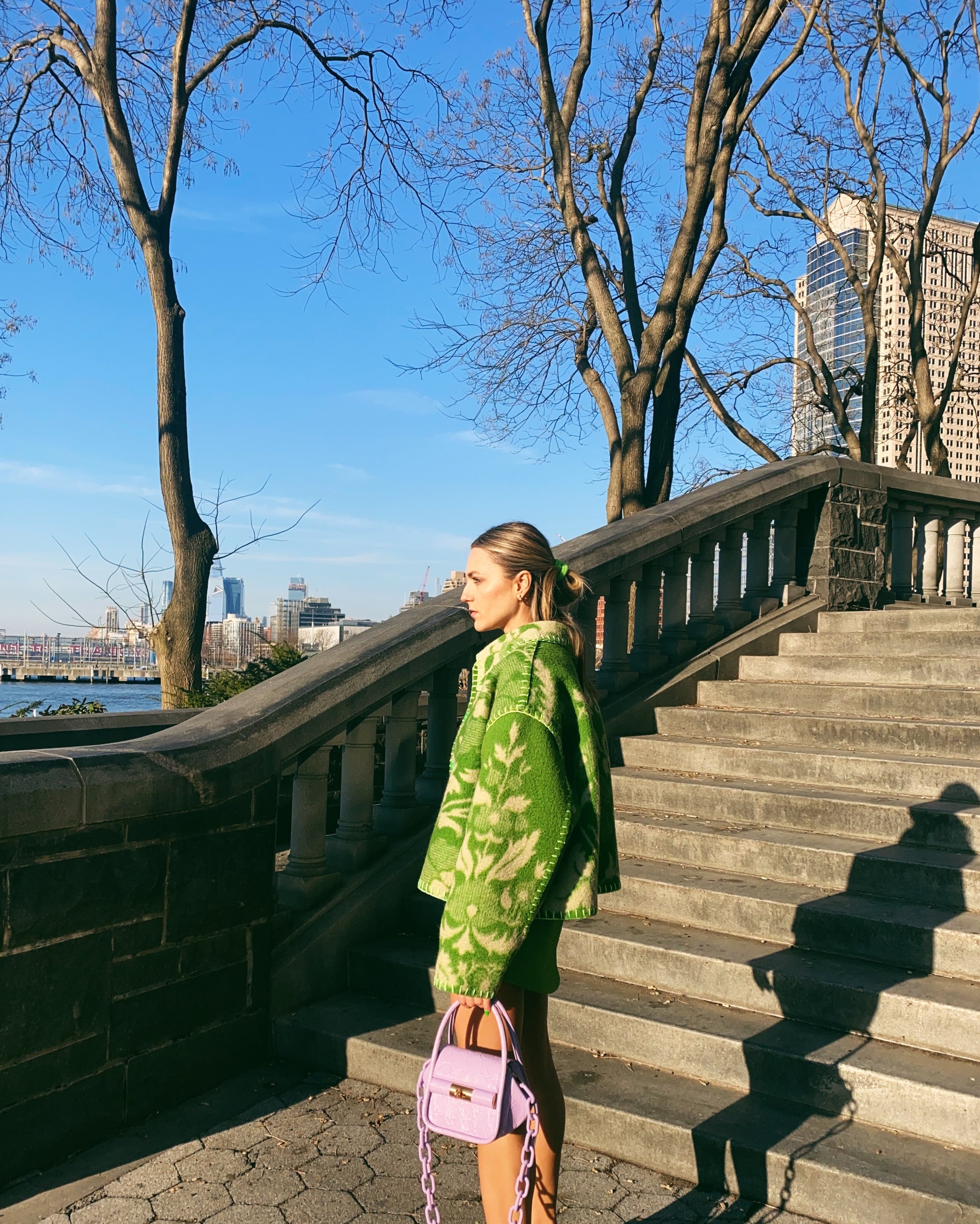 Erin Go Blanket St8ment Coat
