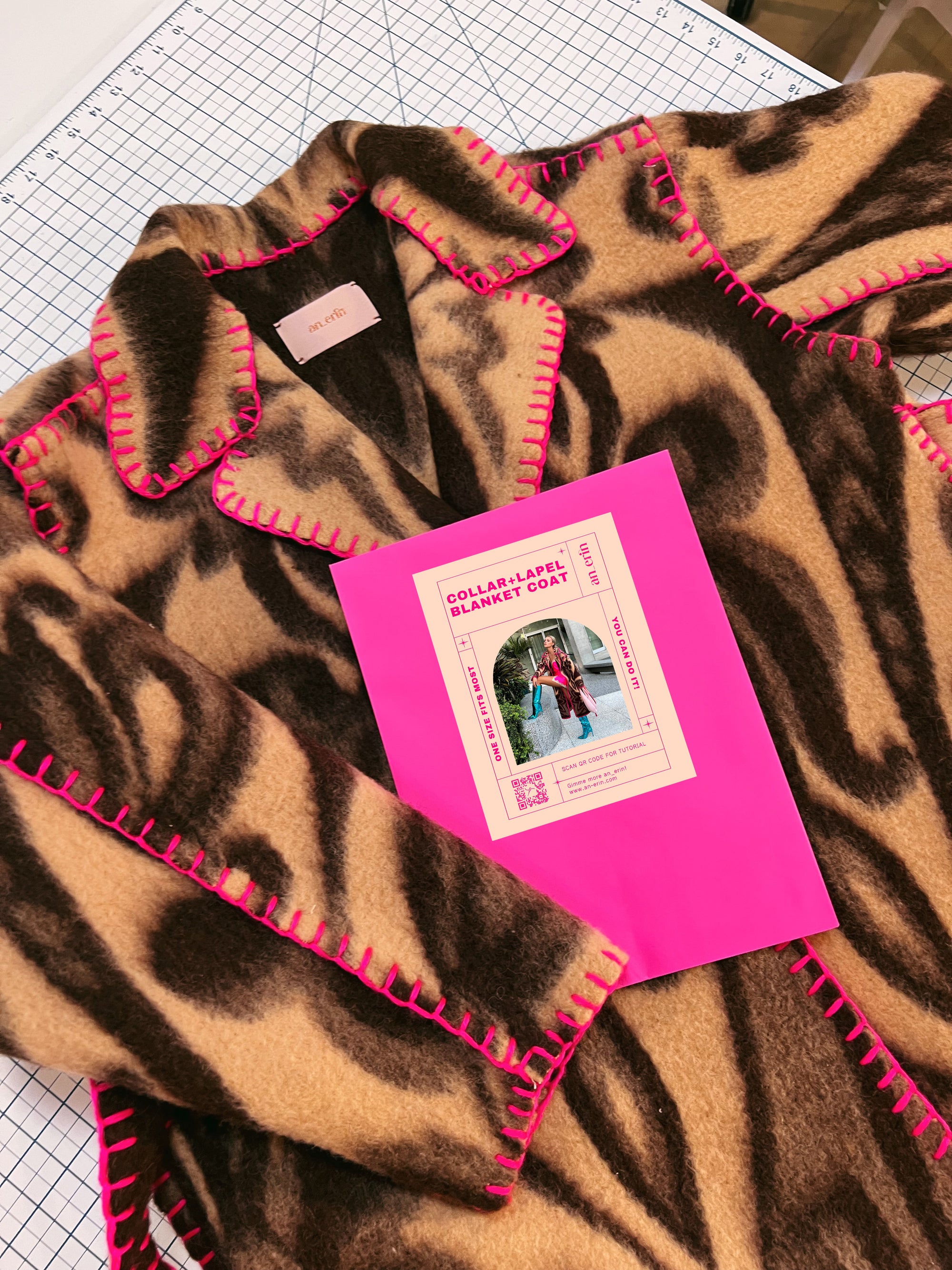 Physical Collar + Lapel Blanket Coat